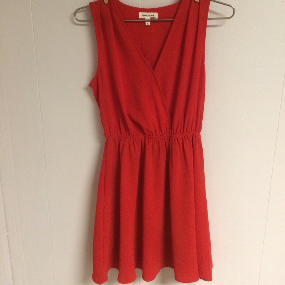 Monteau Orange dress